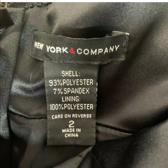 NEW YORK CO Satin Empire Waist Cocktail Dress - Picture 3 of 3